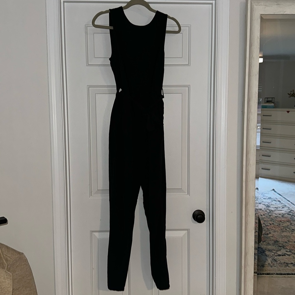Marine Layer Eloise belted jumpsuit